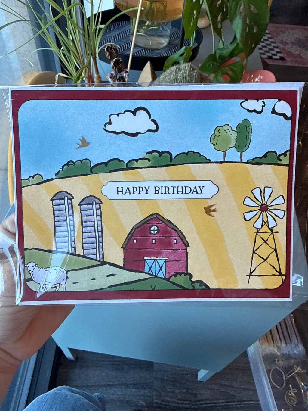 Happy Birthday- barn